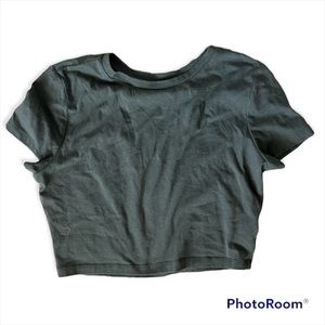 Wild Fable Green Crop Top